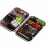 6-Bassdash Fly Fishing Assorted Flies Kit