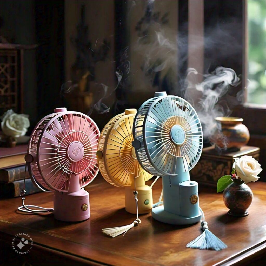 best portable fans with mist