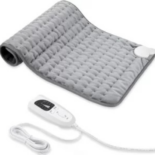 1- Electric Heat Pad with Automatic Switch-Off and 6 Temperature