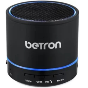 Betron KBS08 Bluetooth Speaker, Wireless, Portable, Mini, Black