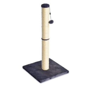 Amazon Basics Medium Cat Scratching Post, Grey 40.01 x 40.01 x 80.01 cm