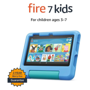 Amazon Fire 7 Kids tablet, 7″ display