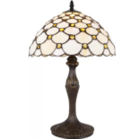 Classic Traditional Stained Glass Tiffany Table Lamp