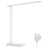 Lepro Desk Lamp, LED Desk Lamp with Power Adapter