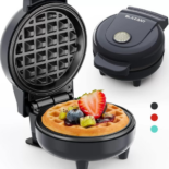 Waffle Maker Mini Small Compact Design, Breakfast Waffle Iron