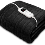 Dreamcatcher Black Heated Throw Electric Blanket