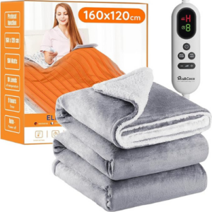 Mia&Coco Electric Heated Blanket Throw