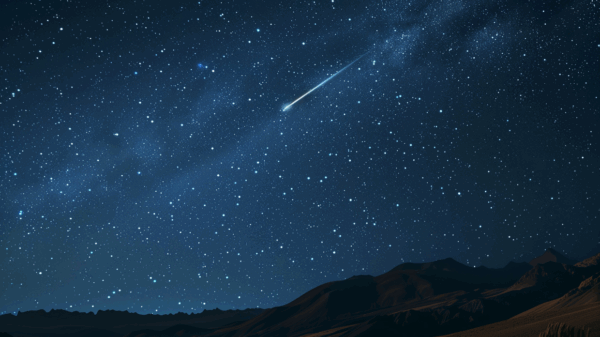 Lyrid meteor shower