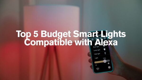 budget smart lights Alexa