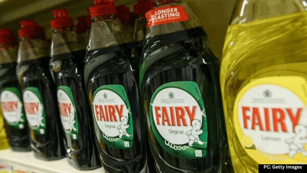 fairy liquid warning