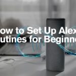 set up Alexa routines