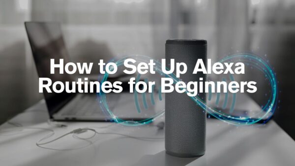 set up Alexa routines